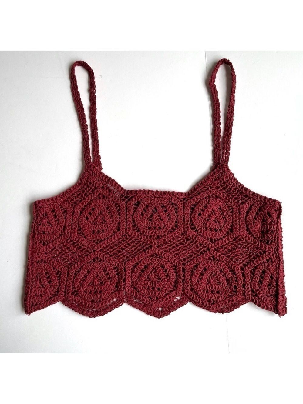 MAAC London Crochet Crop Top & Shorts Set - Picture 4 of 12